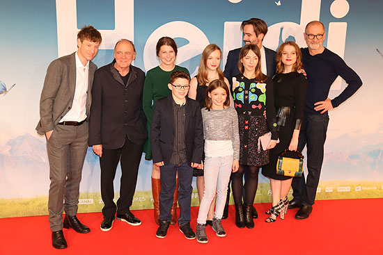 Heidi. Deutschlandpremiere am 28.11.2015 im mathäser Kino - im Kino ab 10.12.2015 (©Foto: Martin Schmitz)